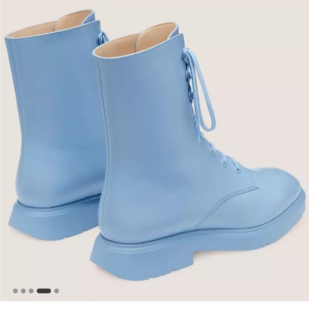 Stuart Weitzman McKenzee Bootie Cornflower Blue
